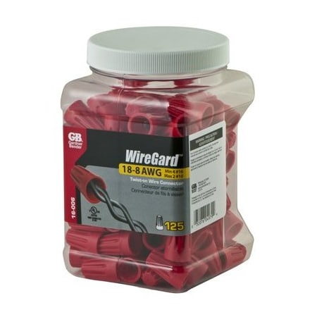 Ecm Industries 125PK RED GB6 Connector 16-006N